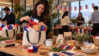 Equipo presenta una campaña de regalos con identidad chilena para las Fiestas Patrias de septiembre.